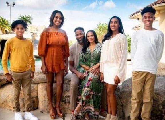 CleRenda McGrady with her family.